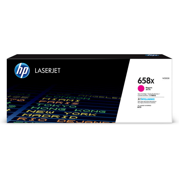 Orijinal HP 658X Toner Kırmızı W2003X