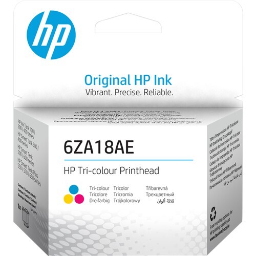 HP 6ZA18AE Renkli Baski Kafası