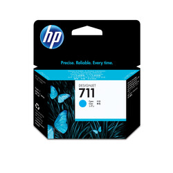 Orijinal HP 711 Mürekkep Kartuşu Mavi CZ130A 29 ML - Thumbnail (0)