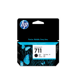 Orijinal HP 711 Mürekkep Kartuşu Siyah CZ129A 38 ML - Thumbnail (0)