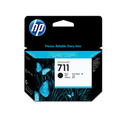 Orijinal HP 711 Mürekkep Kartuşu Siyah CZ133A 80 ML - Thumbnail (0)