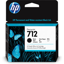 Orijinal HP 712 Mürekkep Kartuşu Siyah 3ED71A 80 ML - Thumbnail (0)