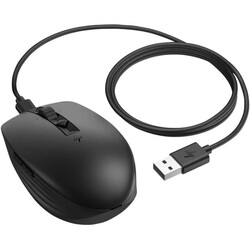 HP 715 Programlanabilir Şarj Edilebilir Bluetooth Kablosuz Mouse Siyah 6E6F0AA - Thumbnail (0)