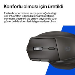 HP 780M Bluetooth Ultra Hızlı Kaydırmalı Kablosuz Mouse Siyah B8YX3AA - Thumbnail