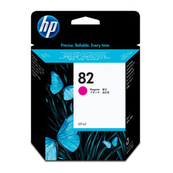 Orijinal HP 82 Mürekkep Kartuşu Kırmızı C4912A 69 ML - Thumbnail (0)