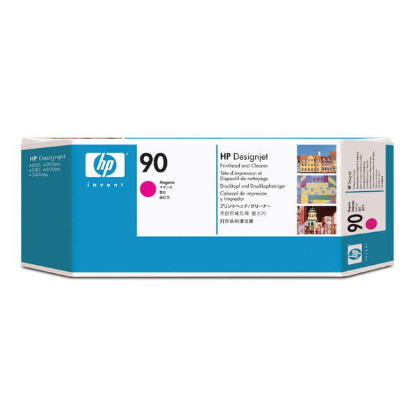 HP 90 Kırmızı Baskı Kafası ve Baskı Kafası Temizleyicisi C5056A