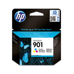 Orijinal HP 901 Mürekkep Kartuşu Üç Renkli CC656AE - Thumbnail (0)