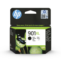 Orijinal HP 901XL Mürekkep Kartuşu Siyah CC654AE - Thumbnail (0)