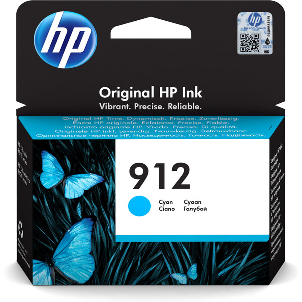 Orijinal HP 912 Mürekkep Kartuşu Mavi 3YL77AE