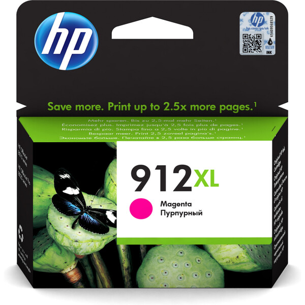 Orijinal HP 912XL Mürekkep Kartuşu Kırmızı 3YL82AE