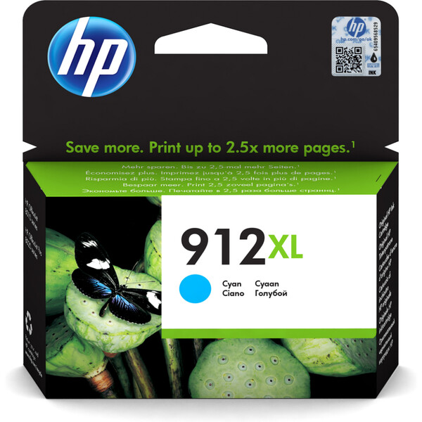 Orijinal HP 912 XL Mürekkep Kartuşu Mavi 3YL81AE