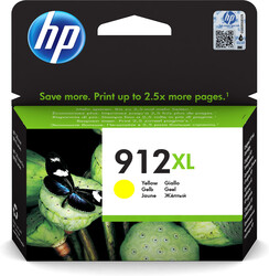 Orijinal HP 912XL Mürekkep Kartuşu Sarı 3YL83AE - Thumbnail (0)