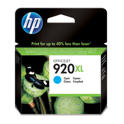Orijinal HP 920 XL Mürekkep Kartuşu Mavi CD972AE - Thumbnail (0)