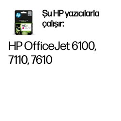 Orijinal HP 933XL Mürekkep Kartuşu Kırmızı CN055AE - Thumbnail (4)