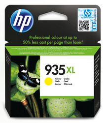 Orijinal HP 935XL Mürekkep Kartuşu Sarı C2P26AE - Thumbnail (0)