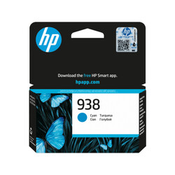 HP 938 Mavi Orijinal Mürekkep Toneri 4S6X5PE - Thumbnail (0)