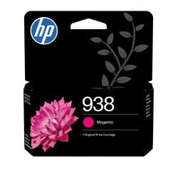 Orijinal HP 938 Macenta Mürekkep Kartuşu 4S6X6PE - Thumbnail (0)