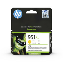 Orijinal HP 951XL Mürekkep Kartuşu Sarı CN048AE - Thumbnail (0)
