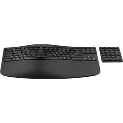 HP 960 Ergonomik Kablosuz Klavye Siyah 7E755AA - Thumbnail (0)