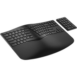 HP 960 Ergonomik Kablosuz Klavye Siyah 7E755AA - Thumbnail (2)