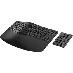 HP 960 Ergonomik Kablosuz Klavye Siyah 7E755AA - Thumbnail (1)