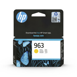 Orijinal HP 963 Mürekkep Kartuşu Sarı 3JA25AE - Thumbnail (0)
