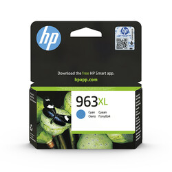 Orijinal HP 963 XL Mürekkep Kartuşu Mavi 3JA27AE - Thumbnail (0)
