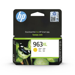 Orijinal HP 963XL Mürekkep Kartuşu Sarı 3JA29AE - Thumbnail (0)