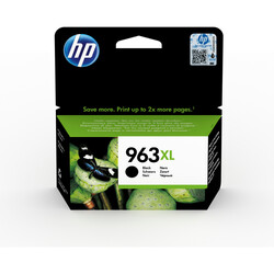 Orijinal HP 963 XL Mürekkep Kartuşu Siyah 3JA30AE - Thumbnail (0)
