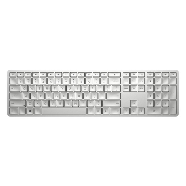 HP 970 Programlanabilir Kablosuz Klavye Gümüş 3Z729AA