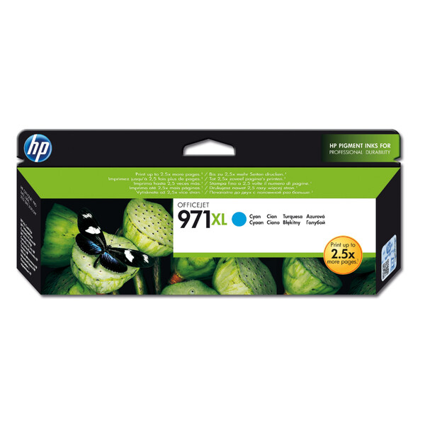 Orijinal HP 971XL Mürekkep Kartuşu Mavi CN626AE