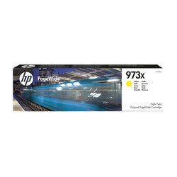 Orijinal HP 973X Mürekkep Kartuşu Sarı F6T83AE - Thumbnail