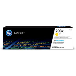 Orijinal HP 203X Toner Sarı CF542X - Thumbnail (0)