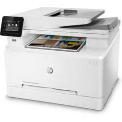 HP Color LaserJet Pro M283FDN Faks Tarayıcı Fotokopi Renkli Lazer Yazıcı 7KW74A - Thumbnail (4)