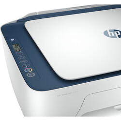 HP DeskJet 2721 All-in-One Yazıcı Ev Baskı Fotokopi Tarama PDF'ye Tarama 7FR54B - Thumbnail (2)
