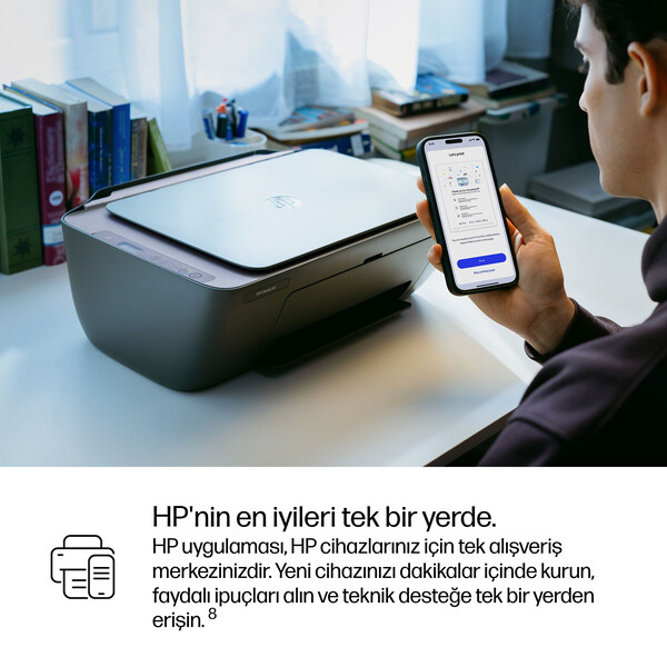 HP DeskJet Ink Advantage Ultra 5127 Hepsi bir Arada Yazıcı 89F94A - 12