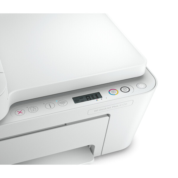 HP DeskJet Plus 4120 Faks Fotokopi Tarayıcı Wi-Fi Renkli Mürekkep Püskürtmeli Yazıcı 3XV14B