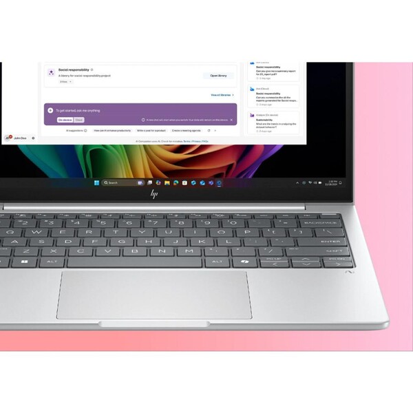 HP EliteBook 8 G1A AMD Ryzen AI 7 350 32GB RAM 512GB SSD AMD Radeon 860M 13.3 inç WUXGA Windows 11 Pro Gümüş A27A3EA