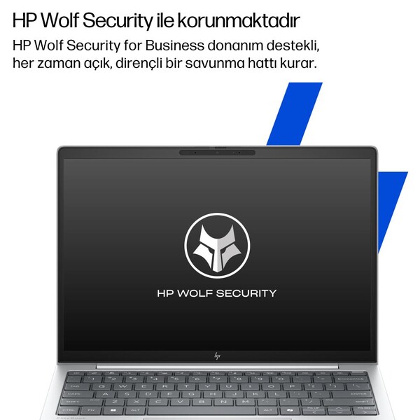 HP EliteBook Laptop 8 G1i Intel Core Ultra 7 255U 32GB RAM 512GB SSD Intel Graphics 14 inç WUXGA Windows 11 Pro Gümüş CS7R0ET