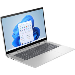 HP Envy X360 Laptop 15 - FE0006NT Intel Core i7 - 1355U 16GB RAM 512 GB SSD 4GB GeForce RTX 3050 15.6 inç FHD Dokunmatik Windows 11 Home Gümüş 81L75EA - Thumbnail (1)