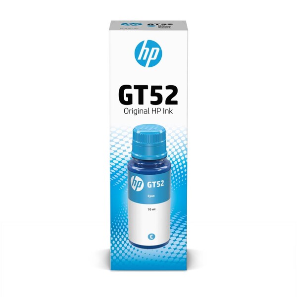 Orijinal HP GT52 Şişe Mürekkep Kartuşu Mavi M0H54AE 70 ML