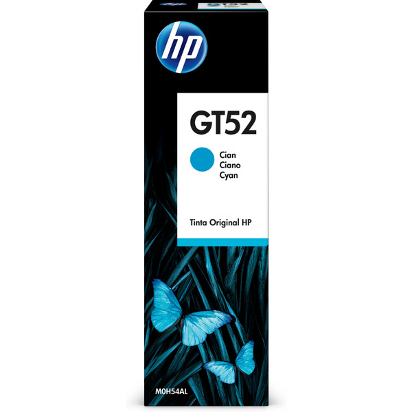 Orijinal HP GT52 Şişe Mürekkep Kartuşu Mavi M0H54AE 70 ML