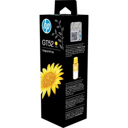 Orijinal HP GT52 Sarı Mürekkep Şişesi 70ml M0H56AE - Thumbnail (2)