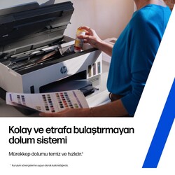 Orijinal HP GT52 Sarı Mürekkep Şişesi 70ml M0H56AE - Thumbnail (4)