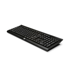 HP K2500 Kablosuz Klavye Türkçe - Siyah E5E78AA - Thumbnail (1)