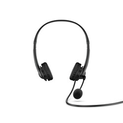 HP Kablolu Stereo Mikrofonlu USB - A Kulaklık - Siyah 428H5AA - Thumbnail (3)