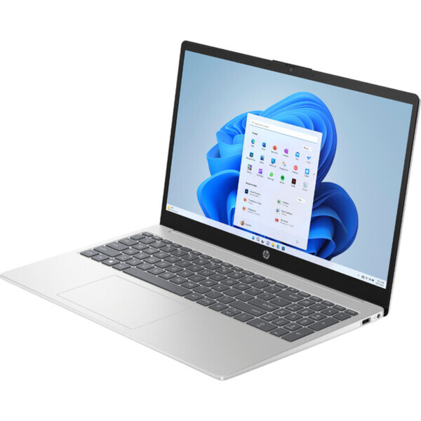 HP Laptop 15-FD0016NT Intel Core i5-1335U 8GB RAM 512GB SSD 2 GB GeForce MX550 15.6 inç FHD Windows 11 Home Gümüş 898D4EA