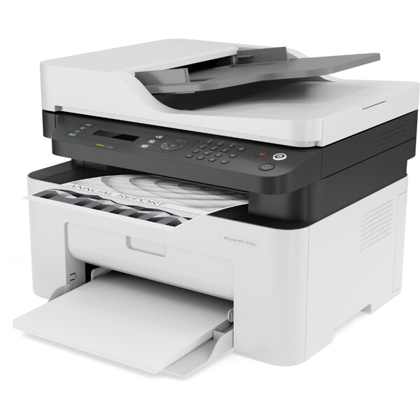 OUTLET HP Laser MFP 137fnw Wi - Fi Faks Fotokopi Tarayıcı Lazer Yazıcı 4ZB84A