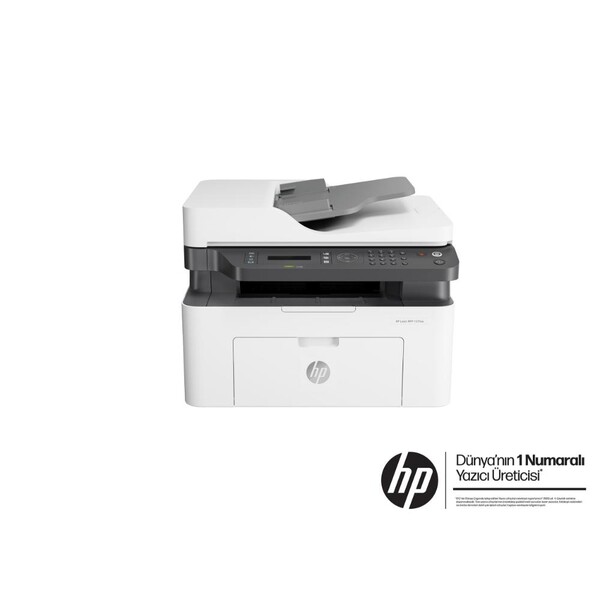 OUTLET HP Laser MFP 137fnw Wi - Fi Faks Fotokopi Tarayıcı Lazer Yazıcı 4ZB84A