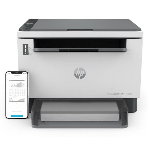 OUTLET HP Laserjet MFP 2602DN Tarayıcı Fotokopi Tanklı Lazer Yazıcı 2R3F0A